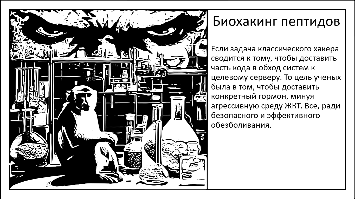 Биохакинг пептидов. Новый класс пероральных препаратов - 1
