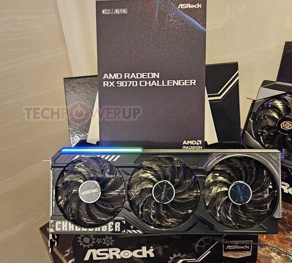 ASRock Radeon RX 9070 Сhallenger