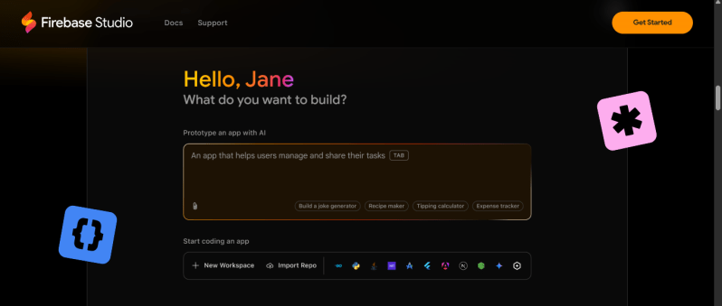 Google представляет Firebase Studio на базе искусственного интеллекта для упрощенной разработки приложений - 2