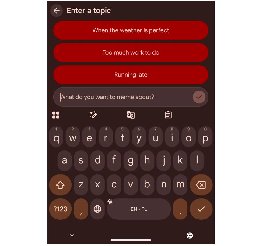 Новый генератор мемов от Google для Gboard выдаёт несмешные шутки - 4