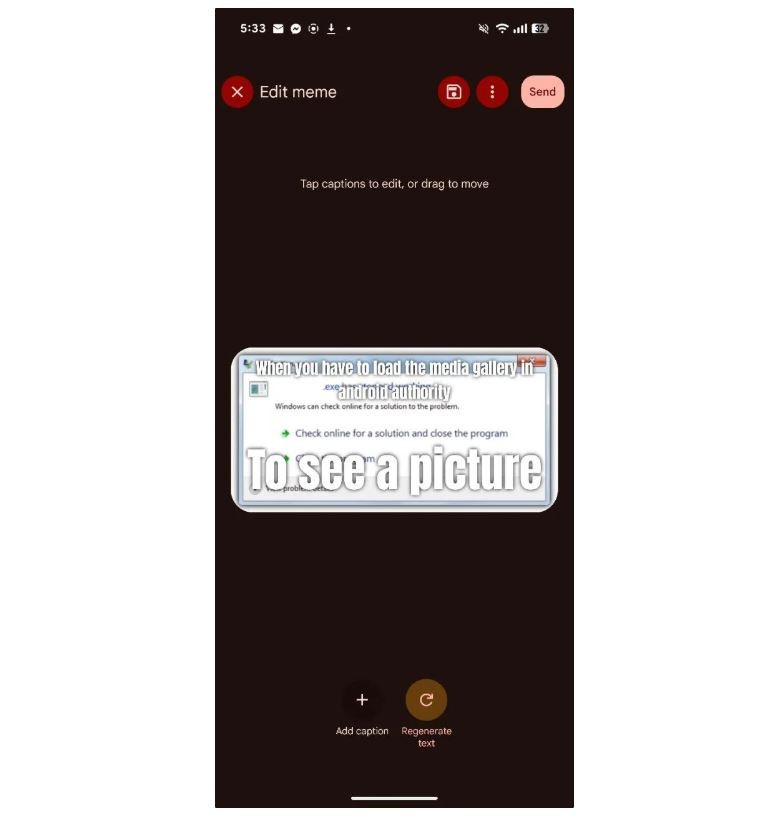 Новый генератор мемов от Google для Gboard выдаёт несмешные шутки - 5